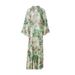 Verve Muslim Abaya Summer Long Printed Maxi Dress Dubai Robe_ecoleips.com