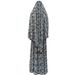 New Printed Short Skirt Two-Piece Set Worship Robe Fashionable Elegant Dress_ecoleips.com