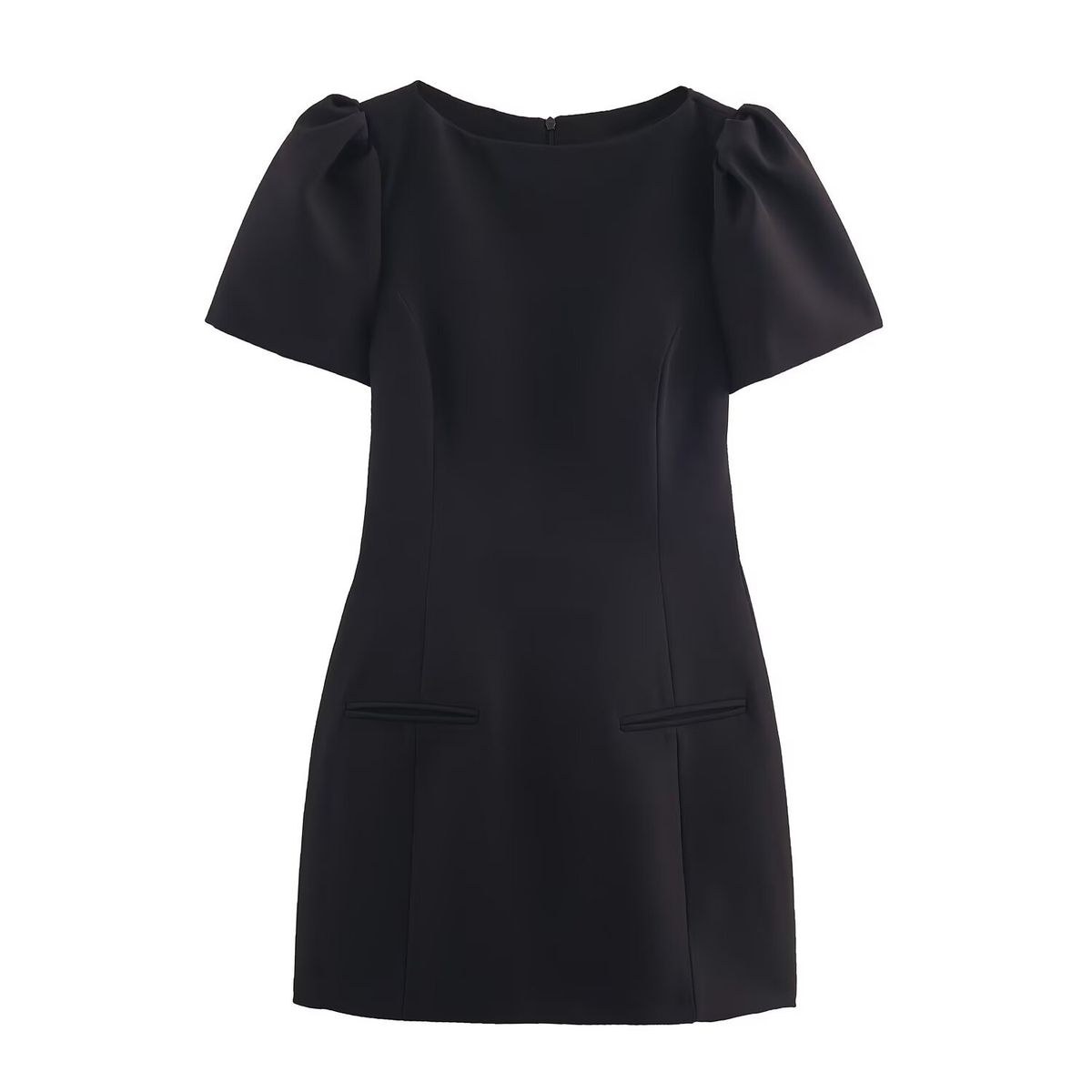Women's Clothing American Style Pleated Shorts Dress With Pockets Stylish Trendy Clothing_ecoleips.com