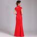 Elegant Chinese Qipao Dress Women's Fashion Long Cheongsam Retro Performance Costume Plus Size Modified Traditional Style_ecoleips.com