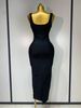 Newest Fashion Designer Women's Beaded Elastic Bodycon Bandage Maxi Long Dress Elegant Luxury Birthday Outfit UCR8_ecoleips.com