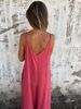 K Solid Color Jumpsuit For Women, New Style With Pocket Insert, Loose Casual Suspender Jumpsuit_ecoleips.com