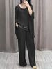 Women's Casual Raglan Short Sleeve Trousers Set European And American Fashion Independent Website 2024 New Cross Border_ecoleips.com