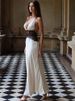 JULISSA MO Patchwork Sexy Deep V-neck Lace Halter Women Maxi Dress White Backless Evening Dress Summer Slim Elegant Party Dress_ecoleips.com