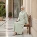 Women's Wide Leg Skirt Long Turkish Style Suit Colors Available_ecoleips.com