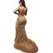 Women's Clothing Women's Dress Sexy Women's Banquet Atmospheric Mesh Long Fishtail Evening Dress For Women_ecoleips.com