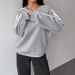 AD706 European And American Cross-border Autumn New Casual Comfortable Loose Fashion Versatile Long-sleeve Round-neck_ecoleips.com