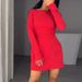 Women's Clothing Summer New Style Temperament One-shoulder Solid Color Beaded High Waist A-line Short Dress_ecoleips.com