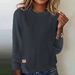 2026shein Cross-border European American Independent Site Autumn And Winter New Round Neck Long Sleeve_ecoleips.com