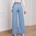 American-style Loose Wide-leg Jeans, New Summer Women's Fashion, Casual Versatile Slimming Long Pants_ecoleips.com