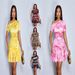 Cross-border 2025 New European And American Women's Fashion Summer Slim-Fit Printed One-Shoulder Long_ecoleips.com