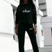 Women's Oversized Hoodie & Jogger Set - Cozy Fleece Loungewear With Heart Print, Loose Fit Sweatsuit For Yoga, Running Errands & Casual Streetwear_ecoleips.com
