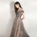 Verve Banquet Evening For Women 2025 New Host Party Long Elegant Slimming Formal Handmade Annual Meeting Dress_ecoleips.com