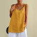 K Strap Vest Women's New Loose Inner Sleeveless Versatile Base Top. No Accessories_ecoleips.com