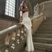 Women's Clothing Retro Lace Tube Top Solid Color Slim Hip Skirt Suit Female_ecoleips.com