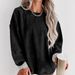 's Best-selling New Street Style Pullover Casual Loose Round-neck Fashion Women's Long-sleeve Personalized Trendy_ecoleips.com