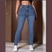 2025 New Cross-Border European And American Vintage Washed Solid Color Slim Fit Elastic Versatile Casual Fashion_ecoleips.com
