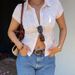 French-style Popular Plaid Shirt 2026 Spring New Casual Cardigan, Buttoned Short-sleeve Top For Women, Foreign Trade_ecoleips.com