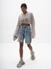 Women's Clothing New Straight Denim Shorts For Women Spring And Summer New Loose Slim Straight Design Ripped Pants_ecoleips.com