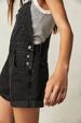 Women's Clothing Loose Multi Pocket Suspender Jeans_ecoleips.com