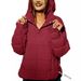 Women's Casual Fashion Hooded Jacket Solid Color Long Sleeve round Hem Pullover Top Cotton European American Style 2023_ecoleips.com