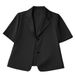 2025 European And American Cross-border Summer New Women's Clothing For Petite Women, Simple Commuter Short-sleeved_ecoleips.com