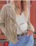 Women's Clothing Autumn New Slim Tops Long Sleeved Printed Tassel Jacket_ecoleips.com