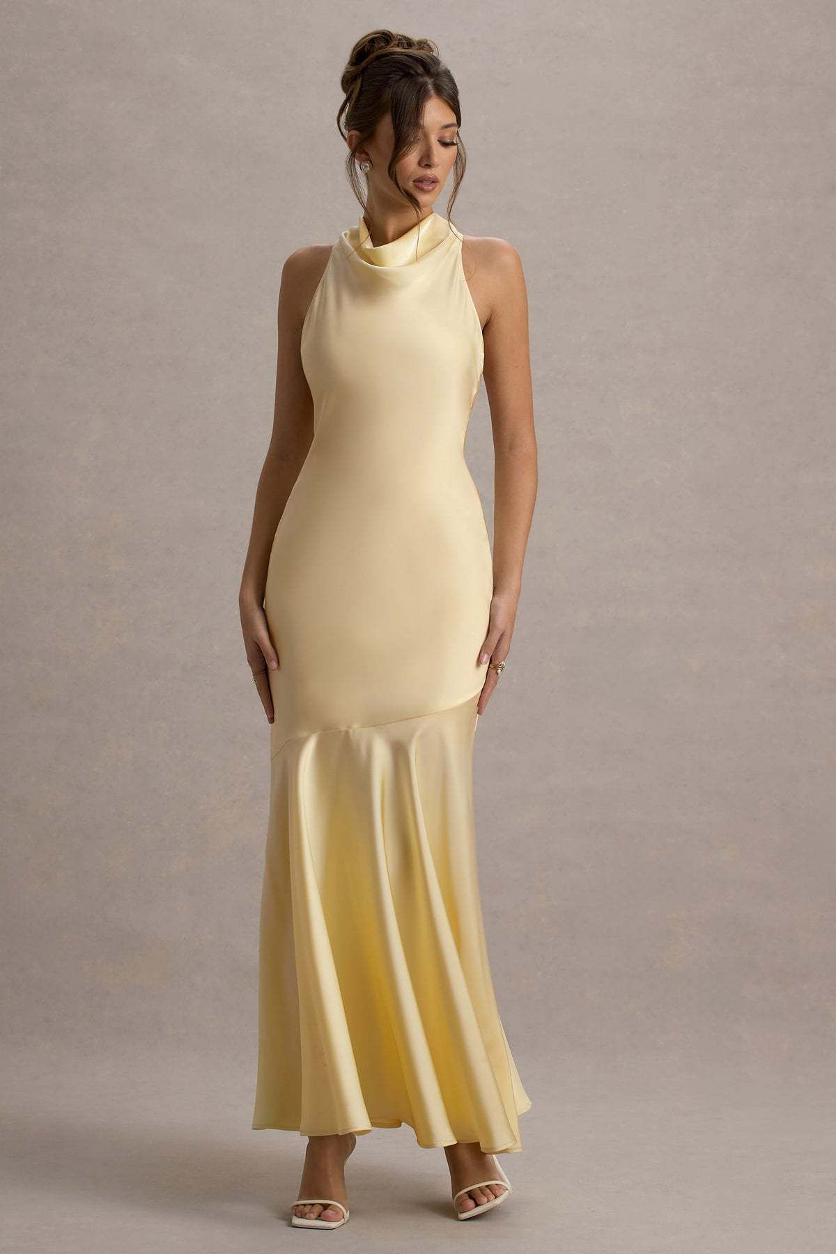 Verve 2025 French Style Mermaid For Women Asymmetrical Shoulder Toast Banquet Elegant Gown Long Dress Women's Fashion_ecoleips.com
