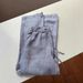 Push, Quality Material New Thin Linen Striped Drawstring Lazy Loose Feeling Wide Leg Pants For Women_ecoleips.com