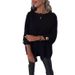 Women's New Crew Neck Versatile Casual Top_ecoleips.com