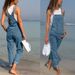 Women's Clothing Denim Skirt Overalls Slimming Suspenders Skirt Jumpsuit_ecoleips.com