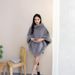 Verve 2025 Autumn Winter New Women's Plush Finale Print Pullover Warm_ecoleips.com