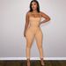 2024 New Summer Solid Color Slim Fit Strap Jumpsuit For Women Wholesale From European And American Cross-Border Fashion_ecoleips.com