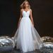 Women's backless sexy forest style dreamy simple tube top slimming graduation prom dress_ecoleips.com