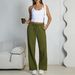 Women's Summer Casual Jogger Pants With Drawstring Waist | Loose Fit Breathable Polyester Trousers For Outdoor Sports_ecoleips.com