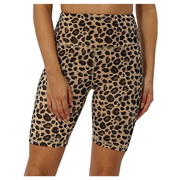 Women's High Waist Tummy Control Leggings - Sexy Animal Print Workout Yoga Pants - Stretchy Booty Lift Gym Shorts For Women (S-XL)_ecoleips.com