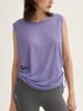 K Drawstring Sleeveless Sports Top With Loose And Thin Training Cover, Quick Drying Running Yoga Women's Top_ecoleips.com