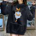 Hot Anime K-Pop Demon Hunter Tiger High-End Printed Hoodie Harajuku Hip Hop Pullover Sweatshirt Gift Casual Cotton New T-Shirt_ecoleips.com