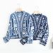 Verve 24 Styles A-Pai Style Women's New Summer Embroidered Long Sleeve Shirt_ecoleips.com