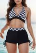 Women's Padded Sports Swimsuit Two Piece Sexy Bikini Best Selling Comfortable Swimwear for Active Women_ecoleips.com