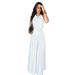 Women's Clothing Elegant Halter Neck V Neck Pleated Wide Leg Two Piece Set Style Women's Fashion Long Sleeve For Formal & Casual_ecoleips.com