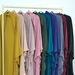 Women's Clothing Modest Abaya Dress Solid Color Premium Solid Color Hijab Scarf – Modest Oversized Head Wrap For Muslim Women (100% Polyester)_ecoleips.com