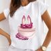 Popular Women's Clothing, Simple Letter Print Tops For Urban Girls_ecoleips.com