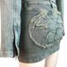Women's Stretch Denim Two Piece Suit HR88018 European American Style Cross Border Fashion Digital Logo Patch Embroidered Dress_ecoleips.com