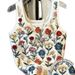 Women's Slim Fit Printed Floral Vest Sleeveless Top Style Short Spot Goods Supply_ecoleips.com