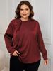 Women’s Clothing Solid Color Shirt Autumn New All Match Tops Slim Loose Long Sleeved Shirt Women's Clothing Large Size_ecoleips.com