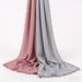 Women's Clothing Elegant Chiffon Scarf With Pearl Beading & Wavy Hem – Lightweight Middle Eastern Head Wrap, 70x175cm, Summer Sun Protection_ecoleips.com