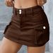 European And American Independent Foreign Trade Autumn New Ins Style Street Solid Color Low Waist Slim Fit Bodycon Skirt_ecoleips.com