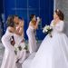 Elegant Long Sleeve Wedding Dress With Cathedral Train – Luxurious Ball Gown For Brides, Plus Size Options Available_ecoleips.com