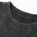 Washed Vintage Pure Cotton Short Sleeve T-Shirt For Men Summer Trendy Brand Casual Loose American Style Heavyweight_ecoleips.com